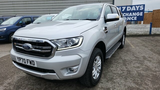 Compare Ford Ranger 2.0 Limited Ecoblue 168 Bhp YP70FWD Silver