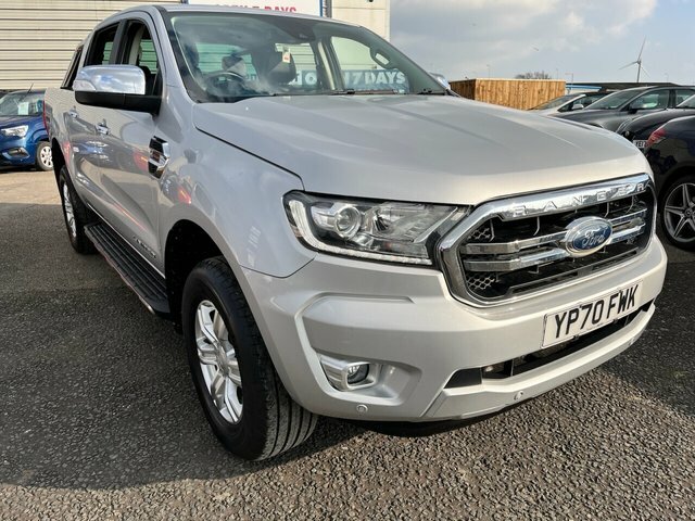 Compare Ford Ranger 2.0 Limited Ecoblue 168 Bhp YP70FWK Silver