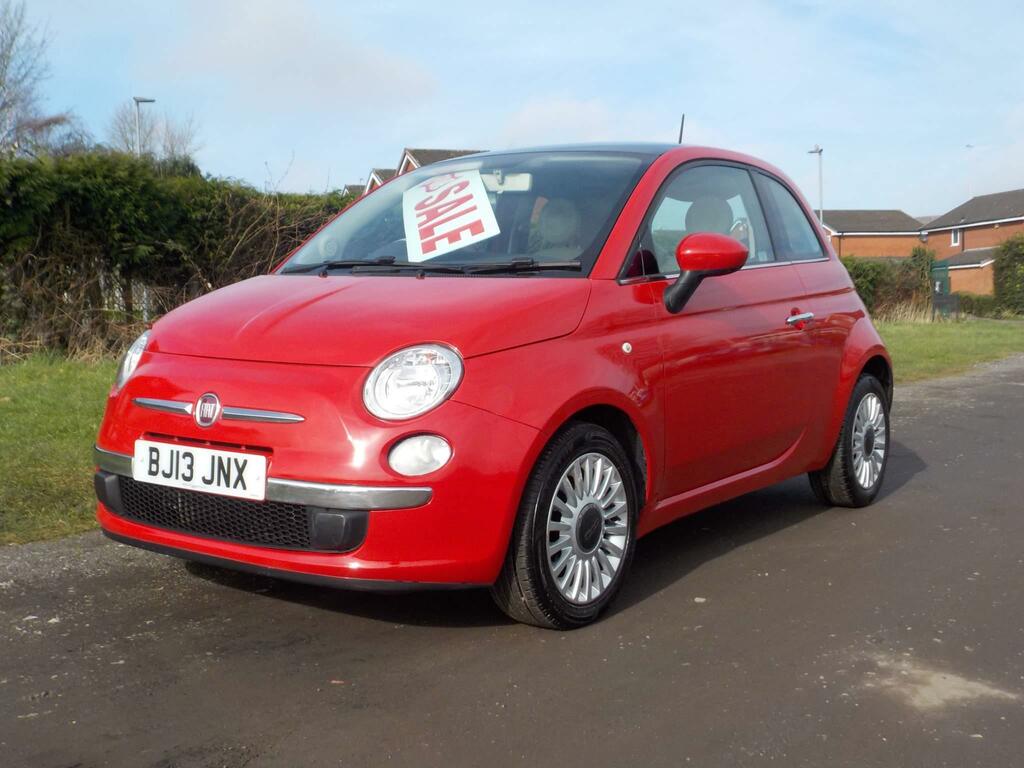 Compare Fiat 500 Lounge BJ13JNX Red