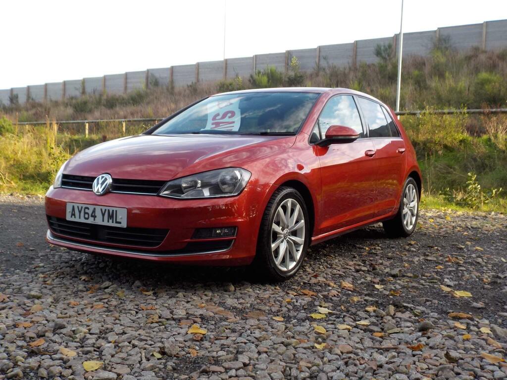 Compare Volkswagen Golf Gt Tdi Bluemotion Technology AY64YML Red