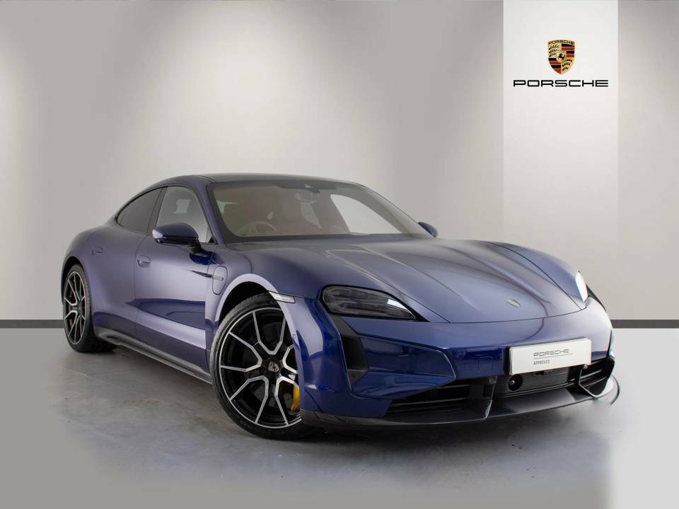 Compare Porsche Taycan Taycan Turbo S  Blue