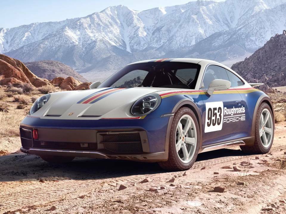 Compare Porsche 911 911 Dakar  Blue