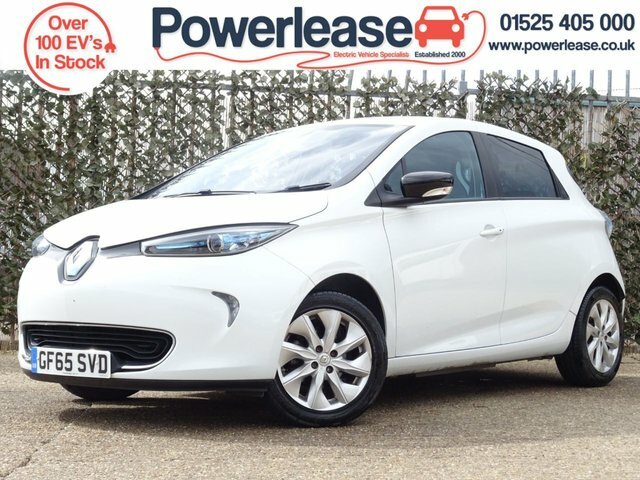 Compare Renault Zoe Dynamique Nav 22Kwh Battery Lease 92 Bhp GF65SVD White