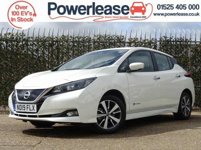Compare Nissan Leaf Acenta 40Kwh 148 Bhp ND19FLX White