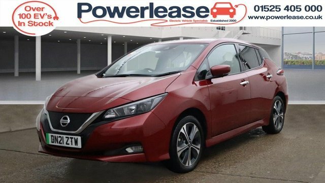Compare Nissan Leaf E Plus N-connecta 62Kwh 215 Bhp DN21ZTW Red