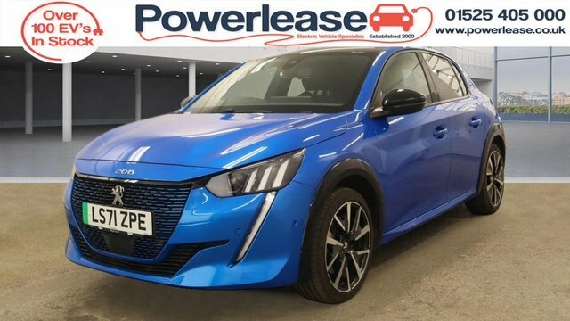 Compare Peugeot e-208 Gt 50Kwh 135 Bhp LS71ZPE Blue