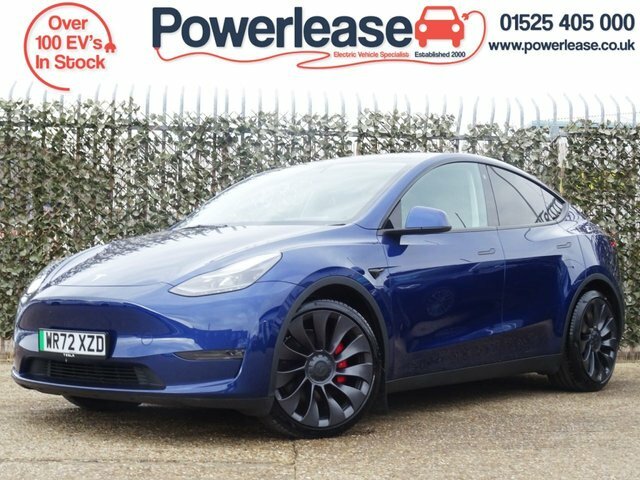 Compare Tesla Model Y Performance Awd 420 Bhp WR72XZD Blue