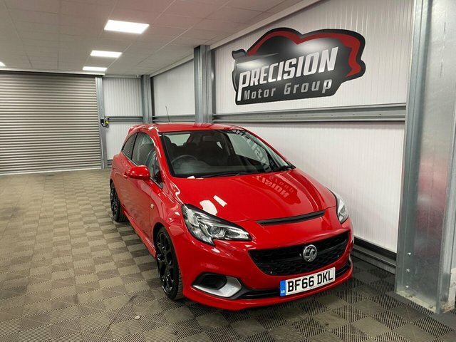 Compare Vauxhall Corsa Vxr 202 Bhp BF66DKL Red