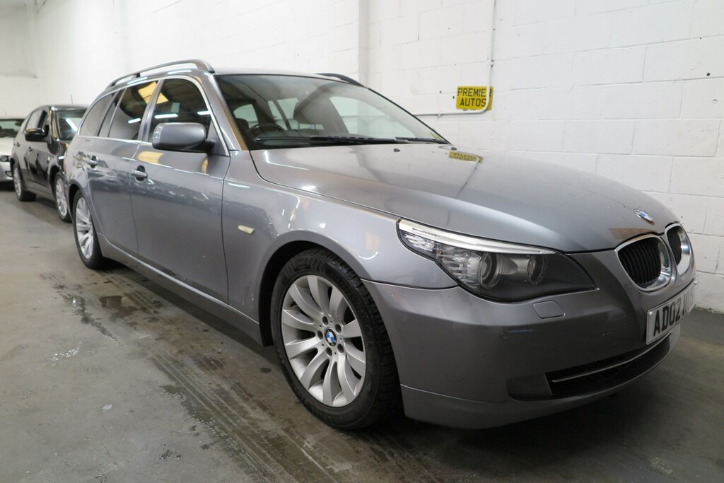 BMW 5 Series 520D Se Business Edition Touring Grey #1