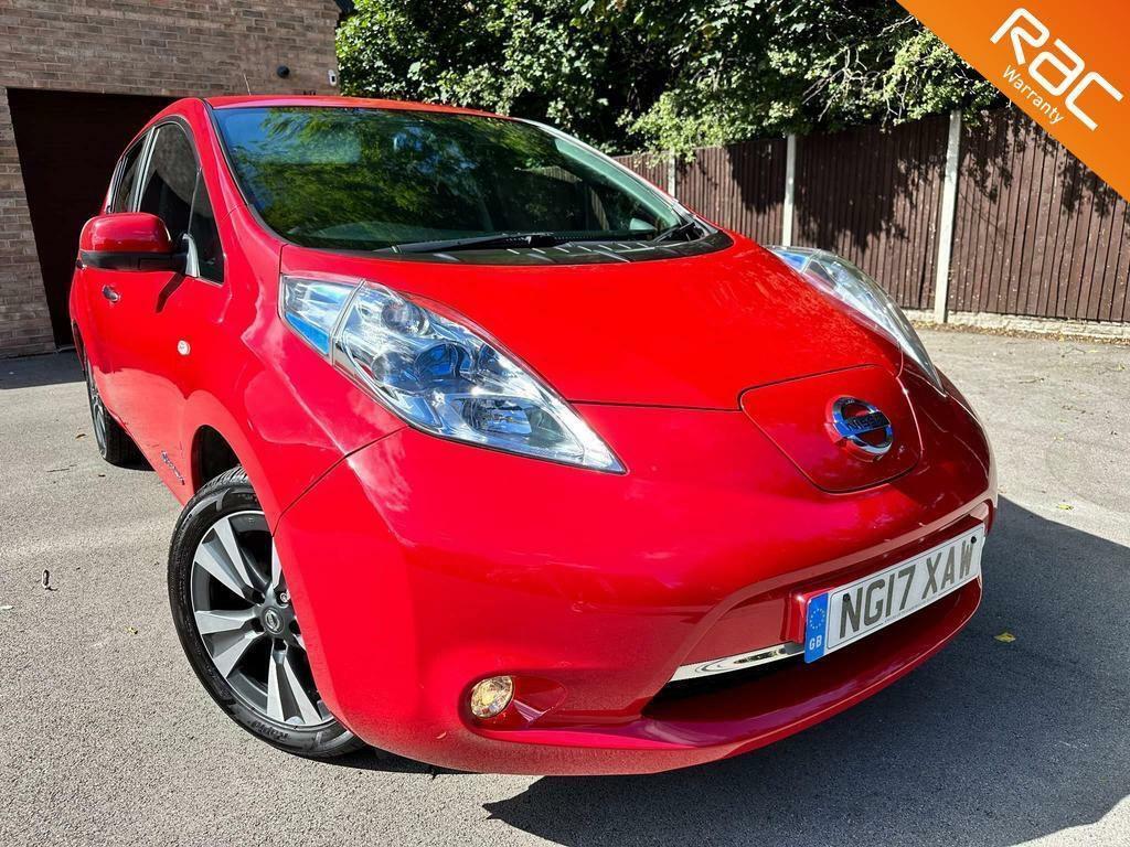Compare Nissan Leaf Tekna NG17XAW Red