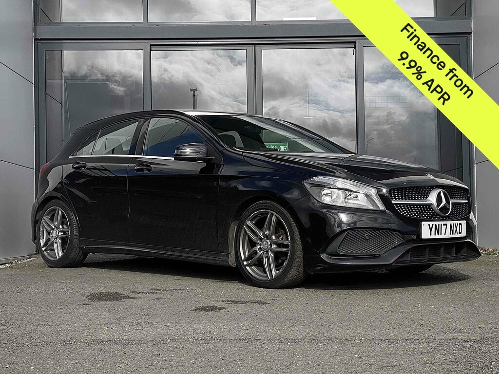 Compare Mercedes-Benz A Class A 180 D Amg Line YN17NXD Black