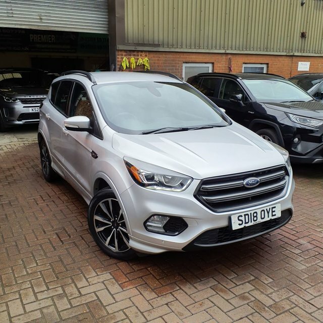 Compare Ford Kuga St-line SD18OYE Silver