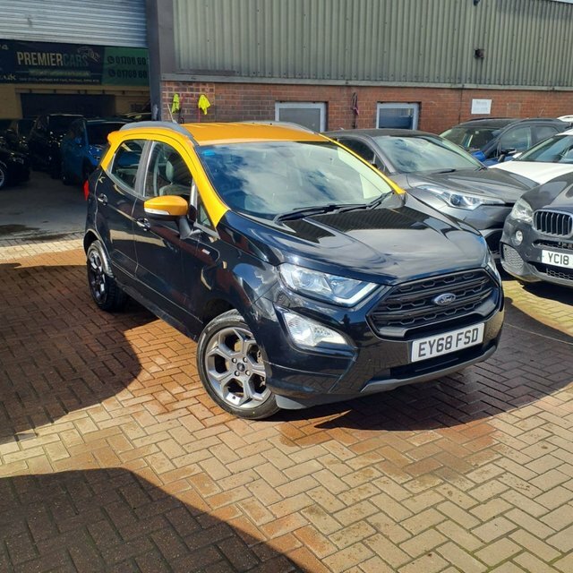 Compare Ford Ecosport 1.0 St-line 124 Bhp EY68FSD Black