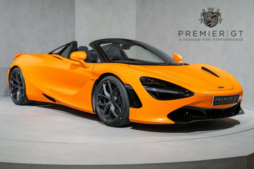 Compare McLaren 720S V8 Ssg Spider.  Orange