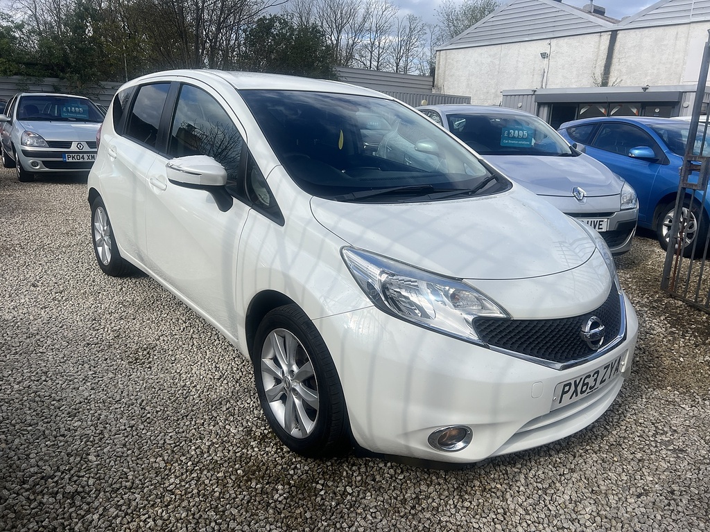 Compare Nissan Note Dig-s Acenta Premium PX63ZYA White