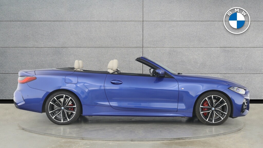 Compare BMW 4 Series 420D M Sport Convertible YH23DWF Blue