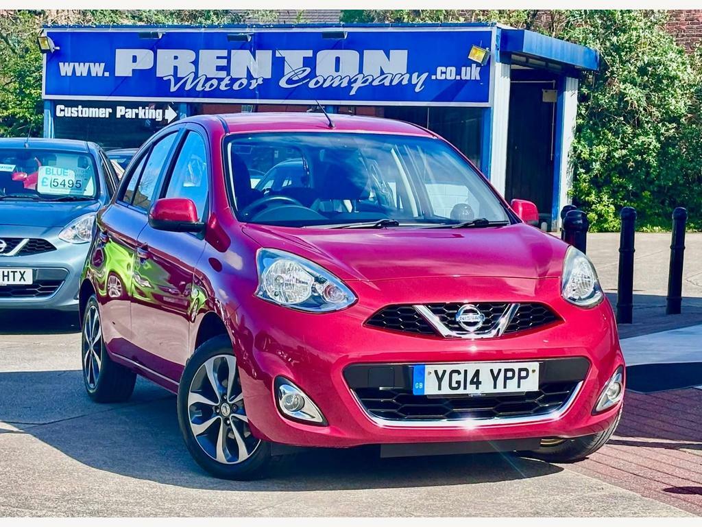 Compare Nissan Micra 1.2 Tekna Euro 5 YG14YPP Red