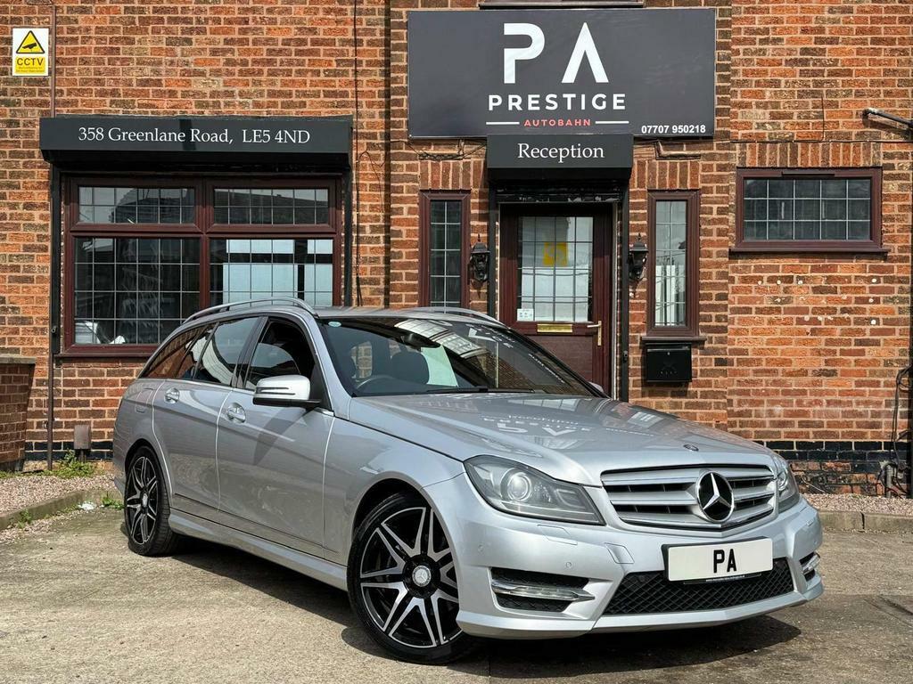 Compare Mercedes-Benz C Class 2.1 C220 Cdi Amg Sport Plus G-tronic Euro 5 Ss  Silver
