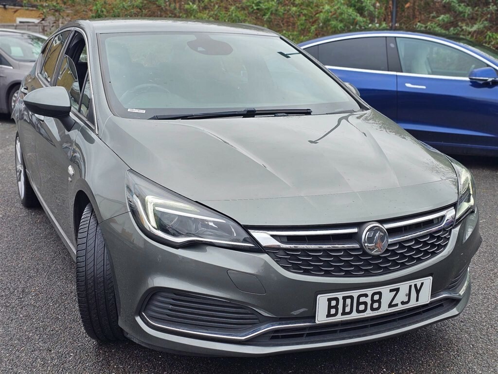Compare Vauxhall Astra 1.6L 1.6I Turbo Gpf Sri VX Line Nav Euro 6 Ss 5 BD68ZJY Grey