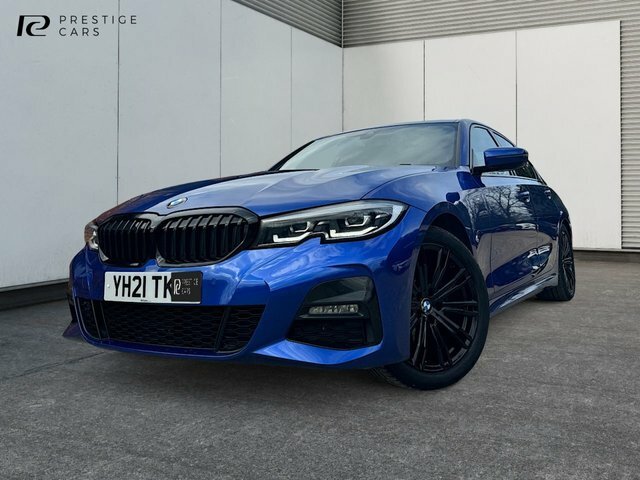 Compare BMW 3 Series 320I M Sport YH21TKA Blue