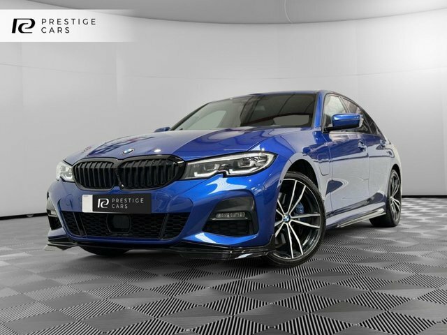 Compare BMW 3 Series 330E M Sport PE69LLR Blue