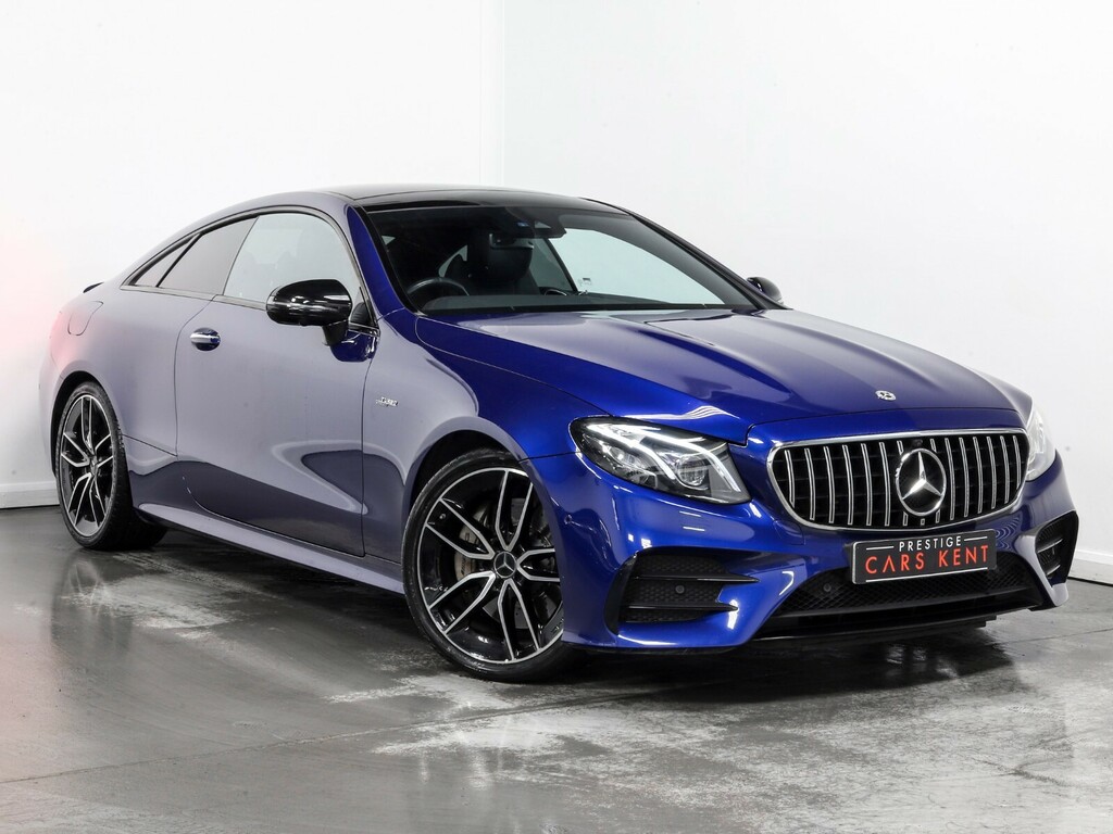Compare Mercedes-Benz E Class E53 4Matic Premium Plus 9G-tronic YP69CVW Blue