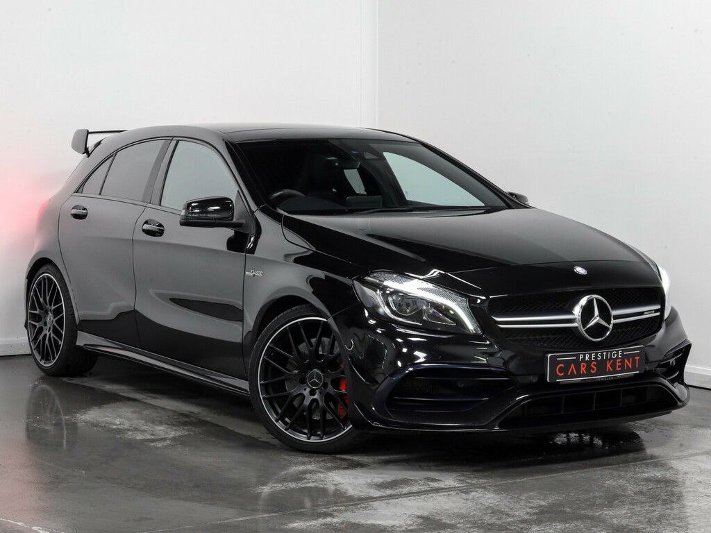 Compare Mercedes-Benz A Class A45 4Matic Premium DH65EDO Black