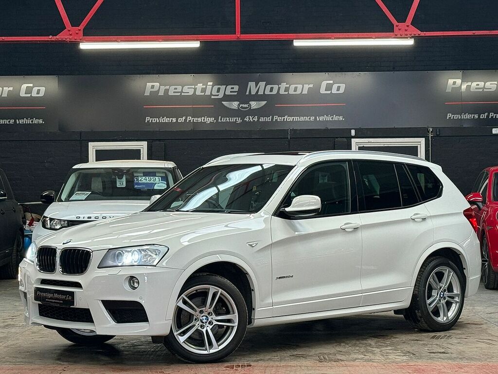 Compare BMW X3 30D M Sport SW63PHY White