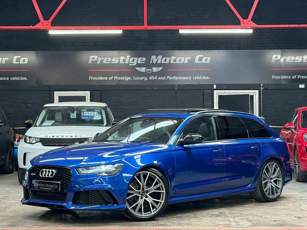 Compare Audi RS6 Avant Tfsi V8 Performance DF17OWR Blue