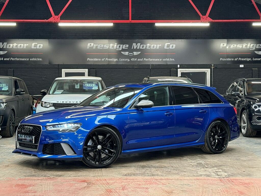 Compare Audi RS6 Avant Tfsi V8 Performance R666PGJ Blue