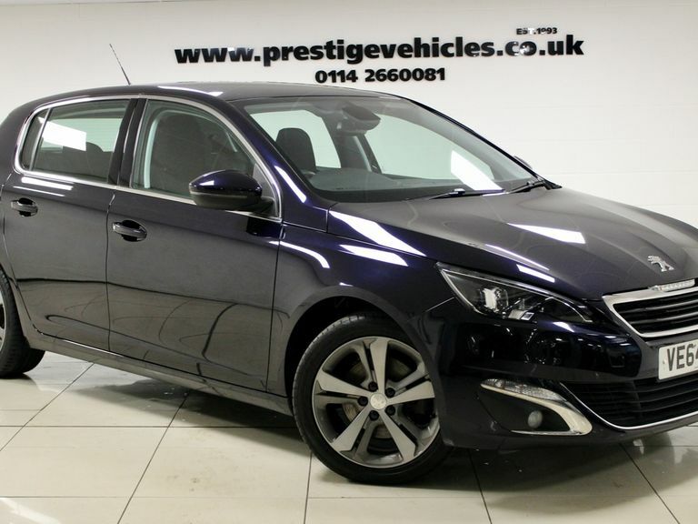 Compare Peugeot 308 1.6 Thp 156 Allure Low Miles VE64NWS Blue