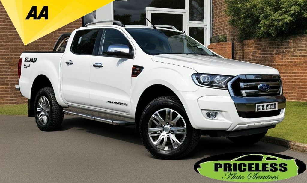 Compare Ford Ranger 3.2 Limited 4X4 Dcb Tdci 197 Bhp BN17TLV White