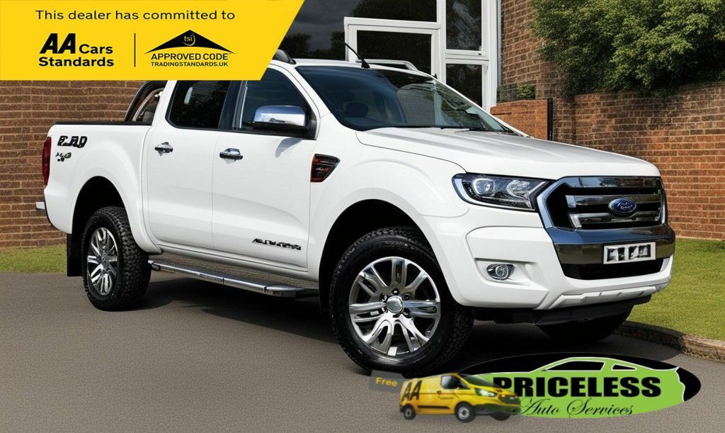 Compare Ford Ranger 3.2 Limited 4X4 Dcb Tdci 197 Bhp BN17TLV White
