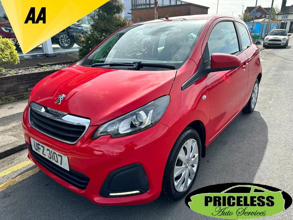Peugeot 108 1.0 Active 68 Bhp Ulez Ultra Low Emission Zone Red #1