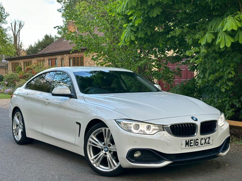 BMW 4 Series Gran Coupe Hatchback 2.0 420I Sport Euro 6 Ss 201616 White #1