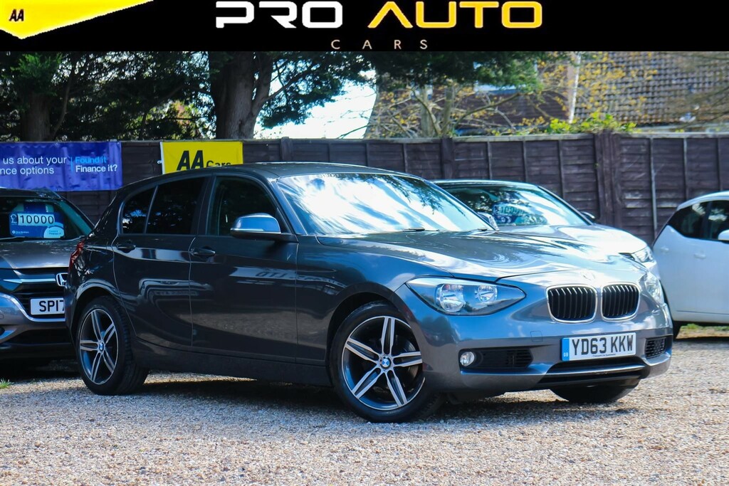 Compare BMW 1 Series 2.0 Sport Euro 5 Ss YD63KKW Grey