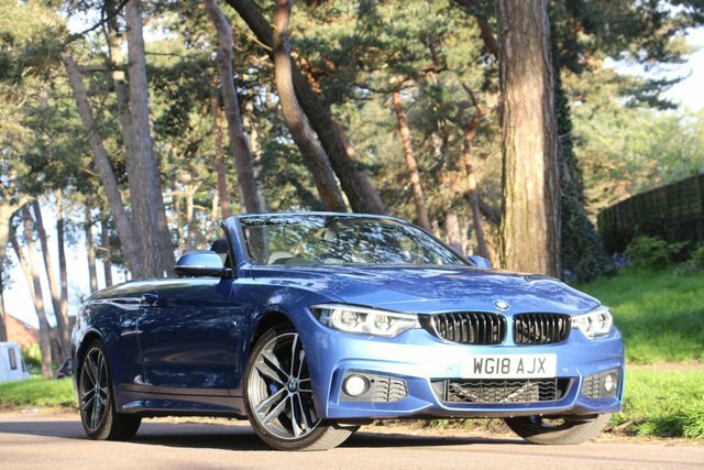 Compare BMW 4 Series 440I M Sport Convertible WG18AJX Blue