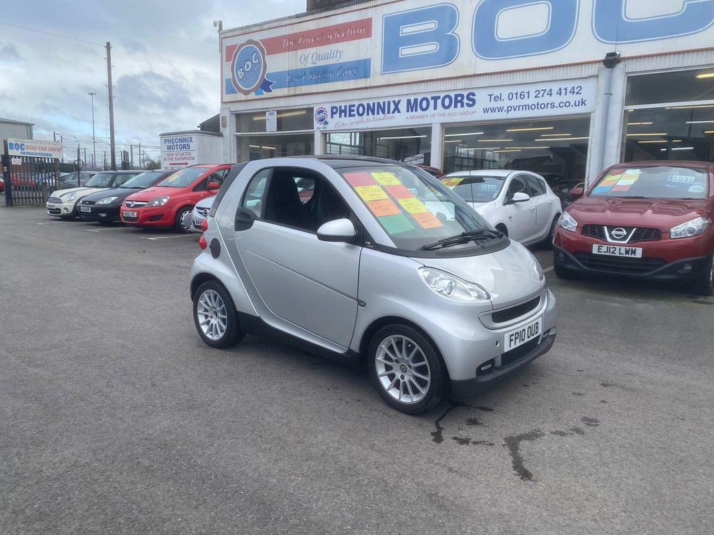 Compare Smart Fortwo 1.0 Passion Softtouch Euro 5 FP10OUB Silver