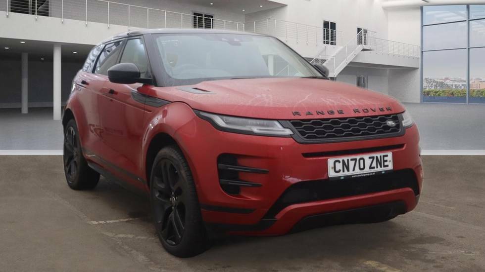 Compare Land Rover Range Rover Evoque 2.0 D240 Mhev R-dynamic Hse 4Wd Euro 6 Ss CN70ZNE Red