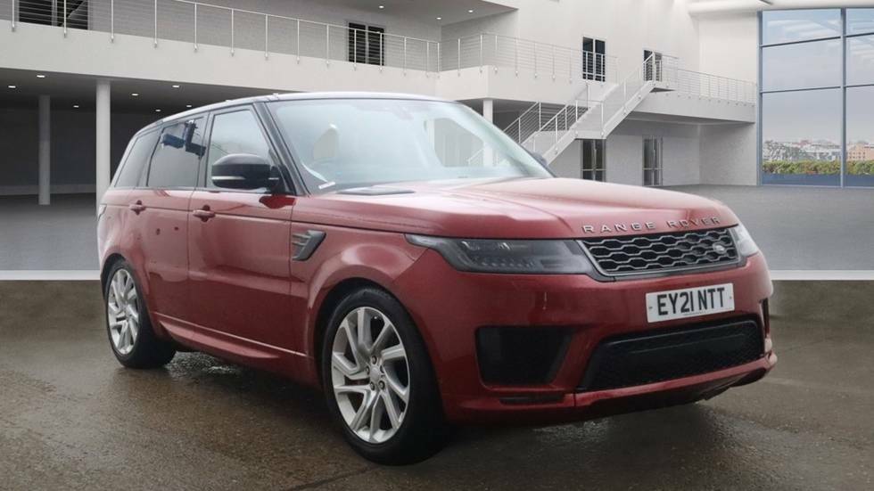 Compare Land Rover Range Rover Sport 2.0 P400e Hse Dynamic EY21NTT Red