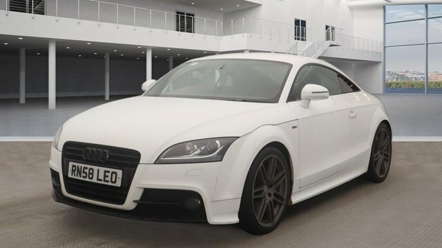 Audi TT Coupe White #1