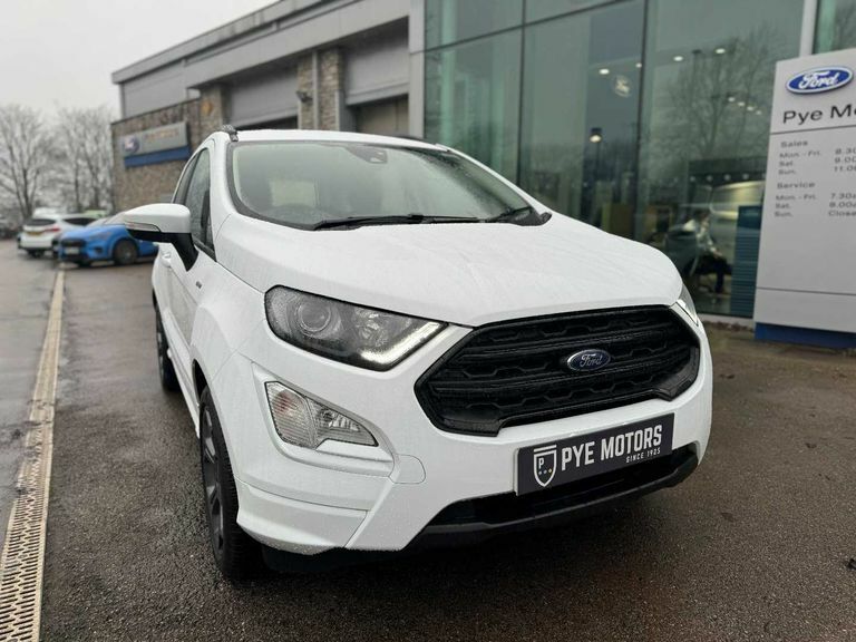 Compare Ford Ecosport 1.0 Ecoboost 125 St-line EO72RXD White