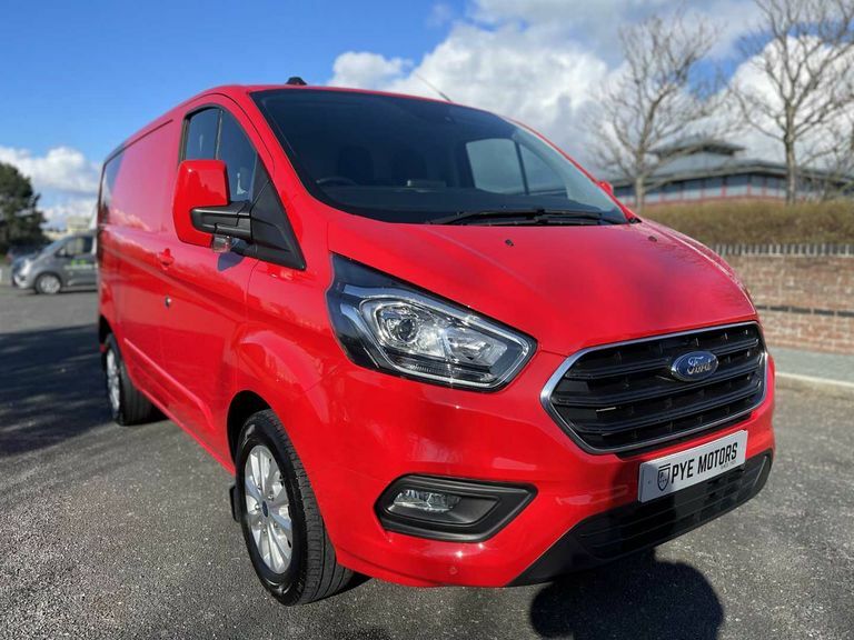 Ford Transit Custom 2.0 Ecoblue 130Ps Low Roof Limited Van Red #1