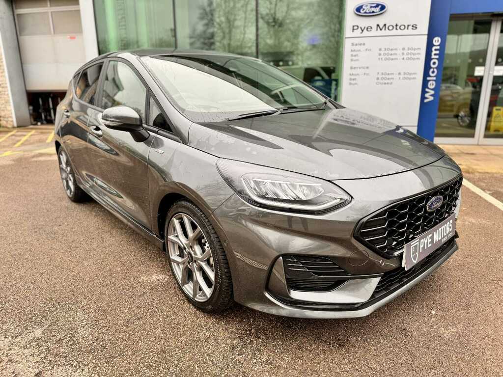 Compare Ford Fiesta 1.0 Ecoboost Hybrid Mhev 125 St-line EA23TGE Grey