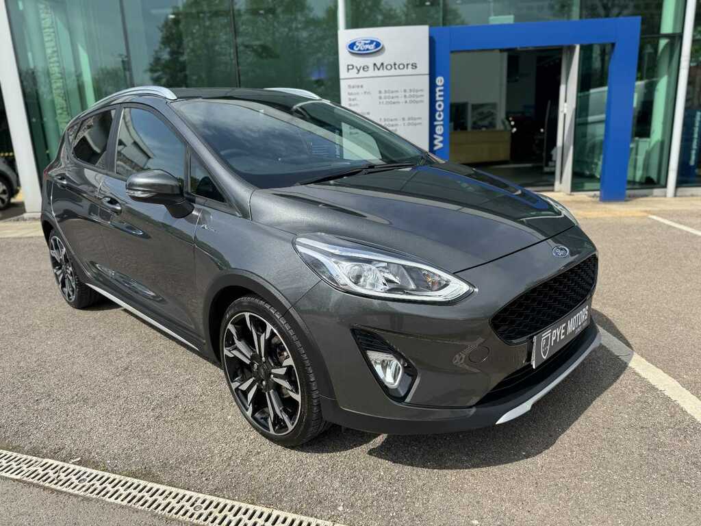 Compare Ford Fiesta 1.0 Ecoboost Hybrid Mhev 125 Active X Edition PJ21GBO Grey