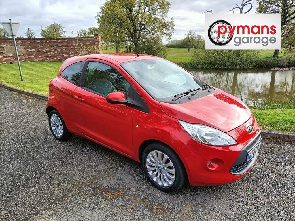 Compare Ford KA 1.2 Zetec Euro 5 Ss GY62NTT Red
