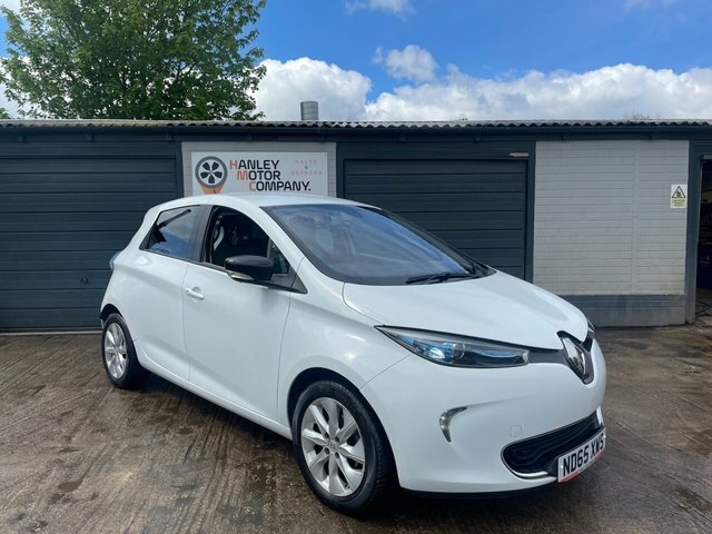 Compare Renault Zoe 0L Dynamique Nav 92 Bhp Battery Owned ND65XWS White