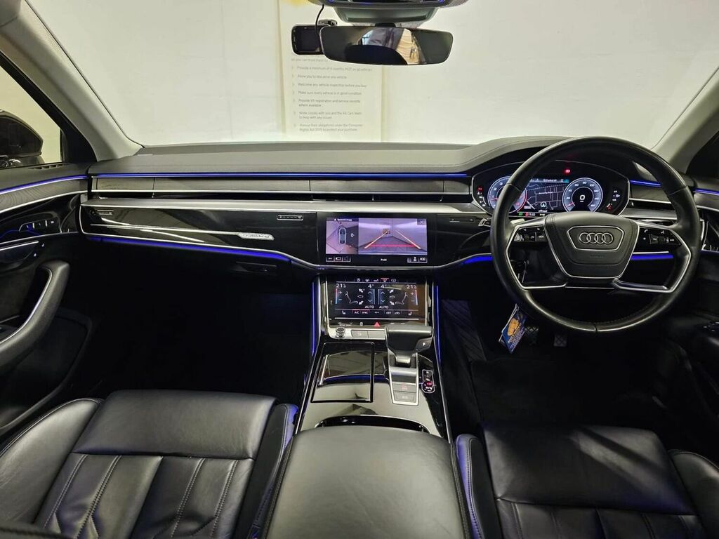 Compare Audi A8 Saloon NL18NTC Black