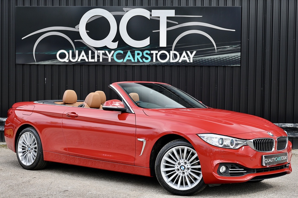 Compare BMW 4 Series 435D Xdrive Luxury Convertible RF64MPY Red