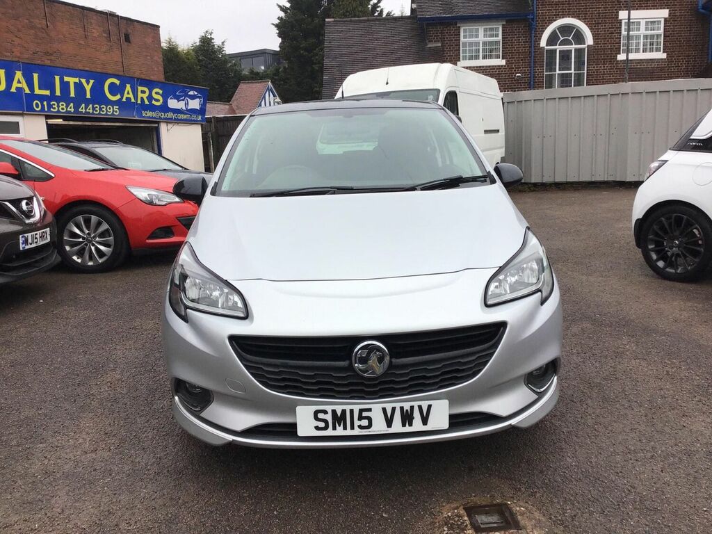 Compare Vauxhall Corsa Hatchback 1.2I Limited Edition Euro 6 201515 SM15VWV Silver
